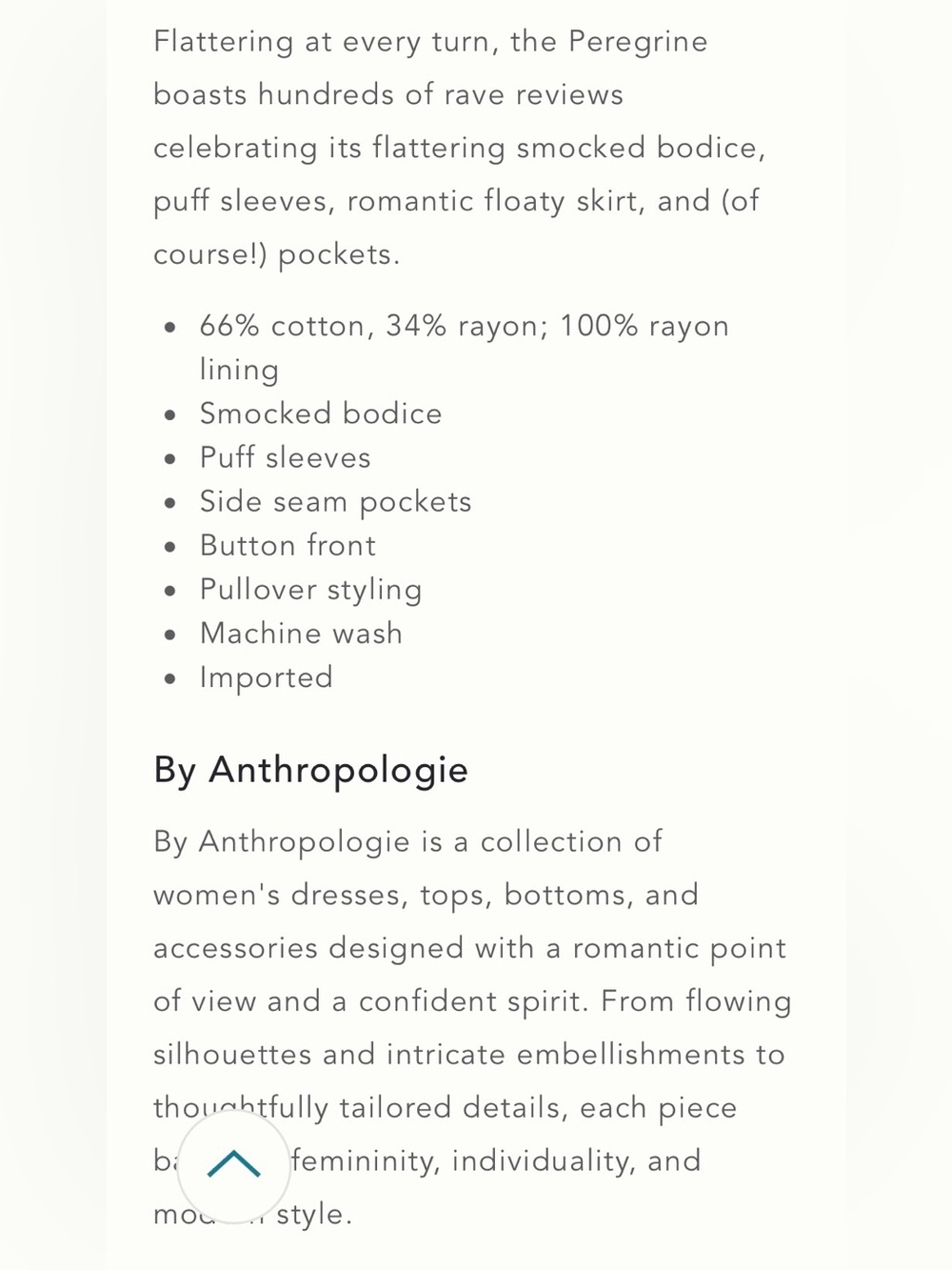 NWT Size M - By Anthropologie Peregrine Cotton Puff-Sleeve Midi Dress (US$ 188) - Picture 9 of 16